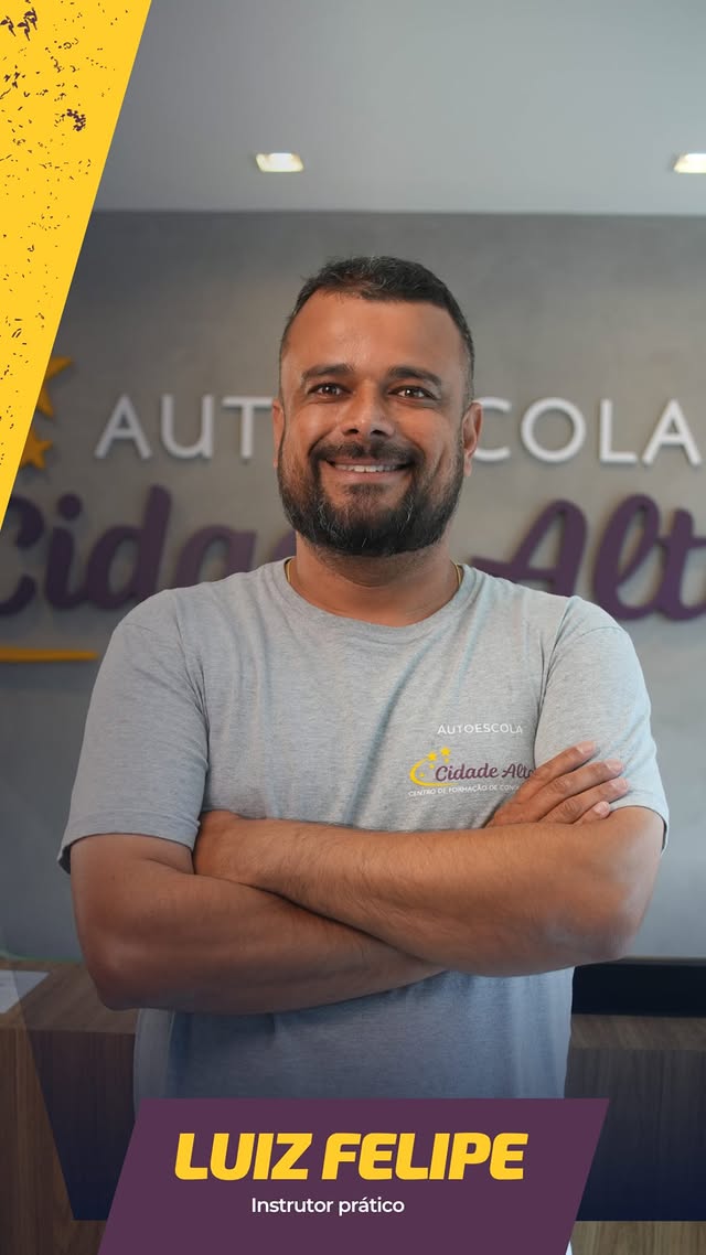 Luiz Felipe, Instrutor prático da Autoescola Cidade Alta
